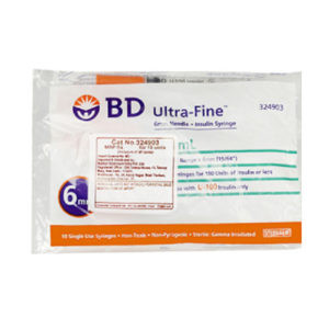 B.D Insulin Syringe U100 1cc 31G-8mm